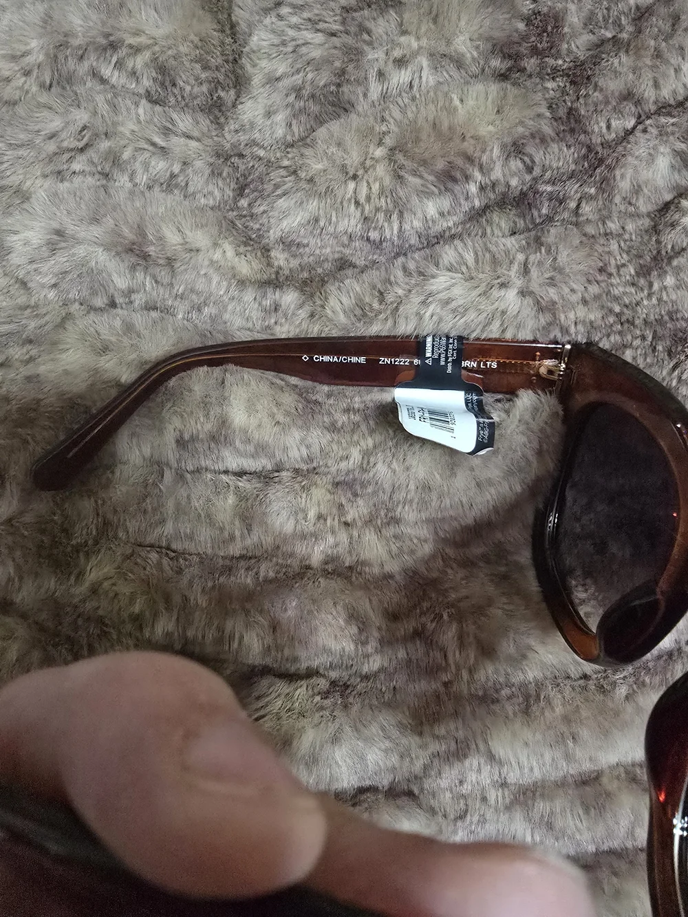 Frye Women's Brown Tortoiseshell Square Sunglasses
